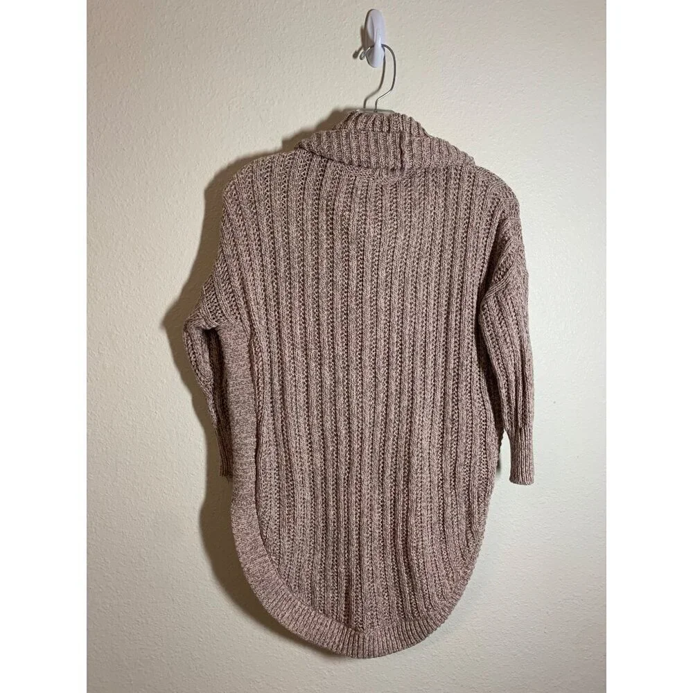 Express Oversized Knit Turtleneck Sweater Women's Size XS Business Casual I10